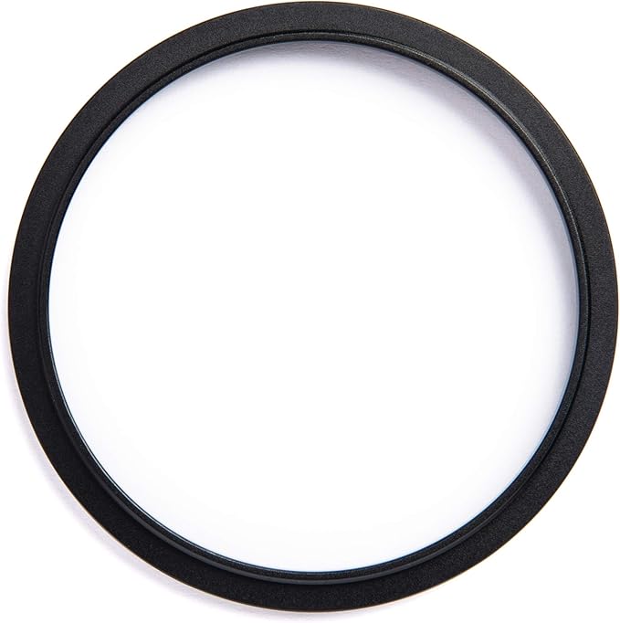 NiSi 58-62mm Pro Step-Up Ring - Threaded Stepping Adapter, 58mm Male Lens Attachment 62mm Female Filter and Accessory Thread - Anodized Aluminum, Matte Black Finish