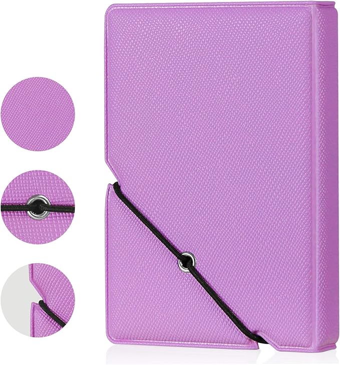 Lifting Mini Photo Album with 28 Pocket 2x3 Inch Pictures Fits for Fujifilm Instax Mini 7s 8 9 11 25 26 40 50s 90 Evo Z2300 Instant Camera, Polaroid Snap,Kpop Photocard Holder (Royal Purple)