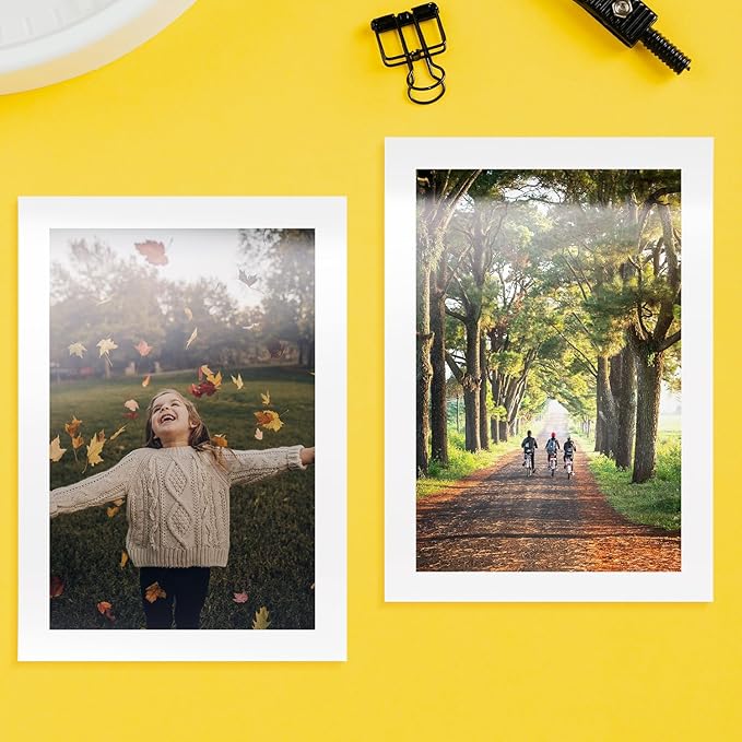 8.5 x 11 Double Sided C2S Glossy Paper for Full Color Laser Printing, Great for Photos Brochures Flyers Posters Business Everyday Printing, 100lb Text (40lb Bond), Acid Free Gloss Coated, 50 Sheets