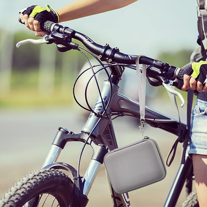 Vlogging Camera Case Compatible with for Duluvulu/for VJIANGER/for JGIPL/for TEBNGIHNM 4K Digital Cameras for Youtube. Vlog Camera Carrying Storage for Lens, Cable and Other Accessories - Grey