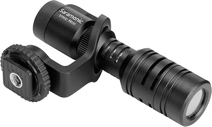 Saramonic VMICMINI Vmic Mini Shotgun Microphone (VMICMINI), Black