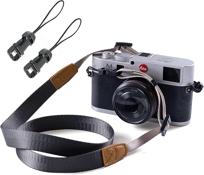 Camera Strap Camera Neck Strap with Quick-release Buckles for Mirrorless Camera.（Dark Gray）