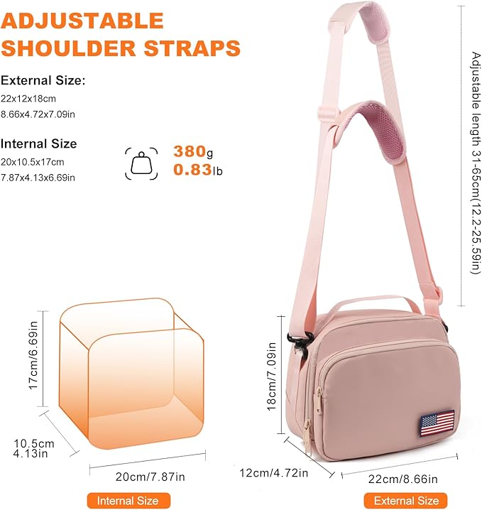 TULLIO Besnfoto Camera Bag Small Purse Crossbody Camera Shoulder Case Waterproof Canvas Cute Compact Photography Bag for Mirrorless DSLR SLR
