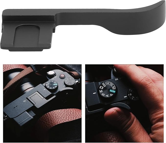Thumb Up Grip, Aluminum Alloy Camera Thumb Up Grip with Snap Fitting Design, Convenience Handle Thumb Rest Fit for A7C Cameras
