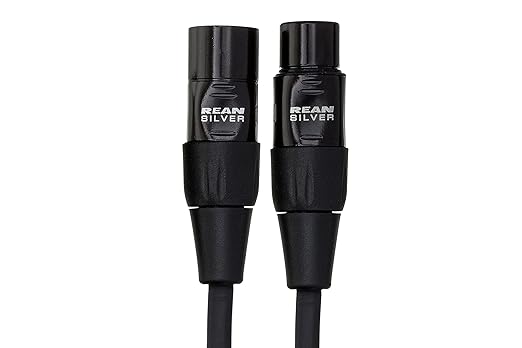 Hosa HMIC-005 Pro Microphone Cable, REAN XLR3F to XLR3M, 5 Feet