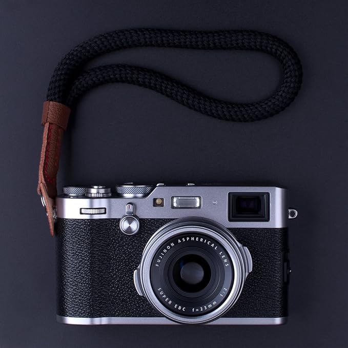 Camera Wrist Strap,Hand Strap lanyard for DSLR SLR Mirrorless Camera Rope Adjustable Safety Strap(Black)