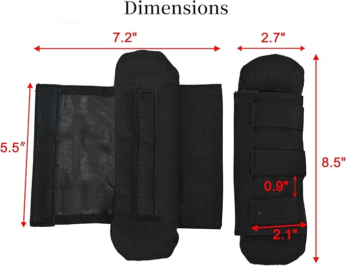 2 Pack Shoulder Strap Pad,Vest Shoulder Strap Pads Backpack Strap Pads Fit 2'' Sling Bags Shoulder Straps