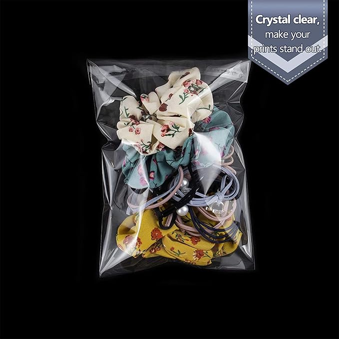 Golden State Art, 100 Pack Clear Bags for 8.5x11 Mats, Pictures, Acid-Free, 9"x11 3/7"