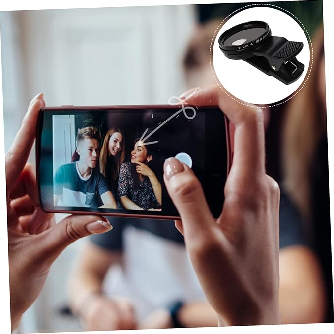 Gadpiparty 3sets Smartphone Lens Filter Clip Lightweight Neutral Density Camera Accessory for Enhanced Photography Clarity and Brightness Compatibility for Mobile Phones