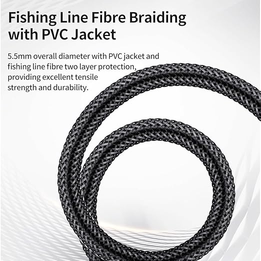 XLR Cable 16 Feet/5 Meter 2 Pack 3 Pin Microphone Female to Male Balanced Shielded Cable, Fibre Braiding with 22AWG Oxygen-Free Copper(OFC) Mic Cord for Speaker and Audio System
