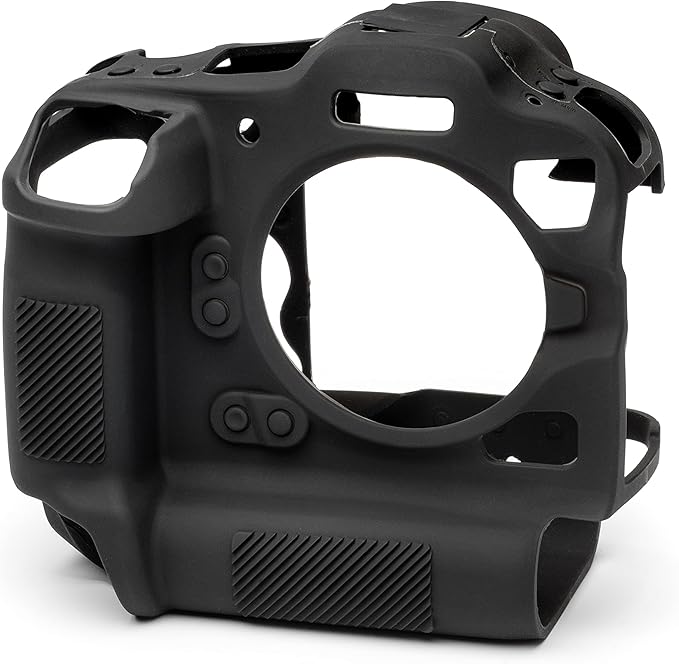 easyCover - Silicone Camera case - Protection for Your Camera Canon R3 (Black)