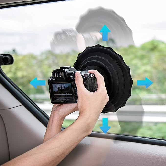[Upgraded] Silicone Lens Hood,Anti Reflective Camera Lens Hood for Diameter 73-88mm Lens,Foldable Reversible Lens Shade for Canon EF 17-40 18-200 EF-S 10-22 Nikon AF-S 10-24 16-35 17-55 and More Lens
