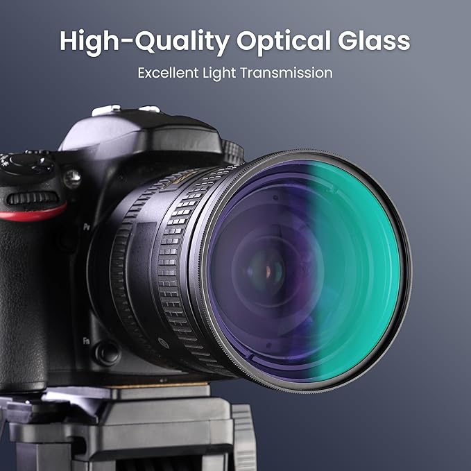 Walking Way 52mm Natural Night Filter for Light Pollution Reduction Nano-Coated Optical Glass for Night Sky/Astrophotography/Star Clarity Anti-Light Pollution Filter