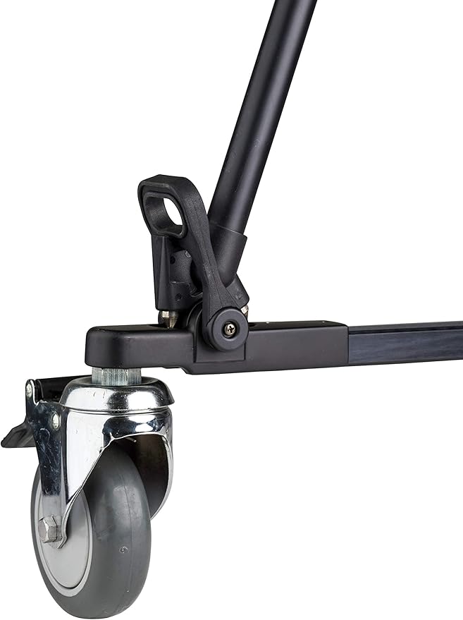 Benro Heavy-Duty Tripod Dolly – Locking Rubber Wheels, Folding Design, Adjustable Leg Mounts & Smooth Mobility for Video Tripods, Studio & On-Location Production (DL08)