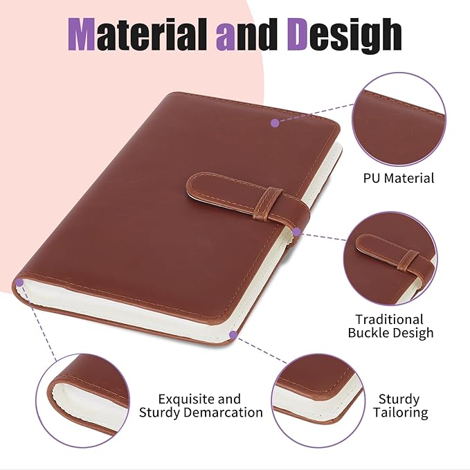 Riosin 108 Pockets Mini Album Compatible with Fujifilm Instax Mini film, Suitable for Instax Mini 12/11/7+/40/9/Evo/Link 2, 2x3"Photo Album for Canon Ivy 2 Printer Kpop Photocard (Brown)