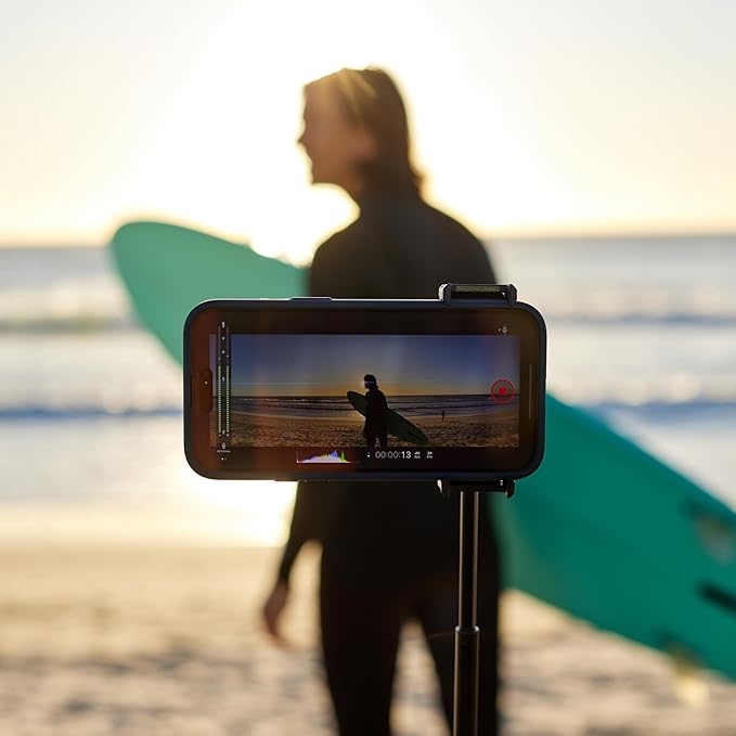 Shiftcam | LensUltra 1.55x Anamorphic Lens - 1.55x Magnification, 120° Angle - Plunge into Ultra-Wide Aspect Ratio, Signature Lens Flare, Dreamlike Depths, Superior Sharpness, Premium Design