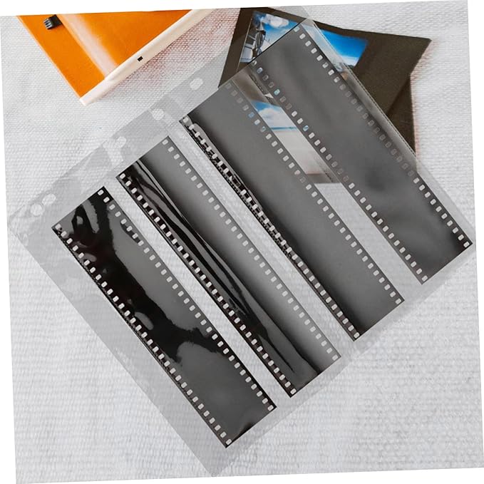 TEHAUX 10pcs Negative Preservers Film Negative Storage Bags Dustproof and Water Resistant Archival Quality for Collectors