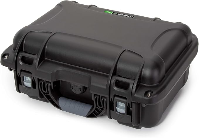 Nanuk R 915 Eco-Friendly Waterproof Hard Case with Lid Organizer and Dividers, Black