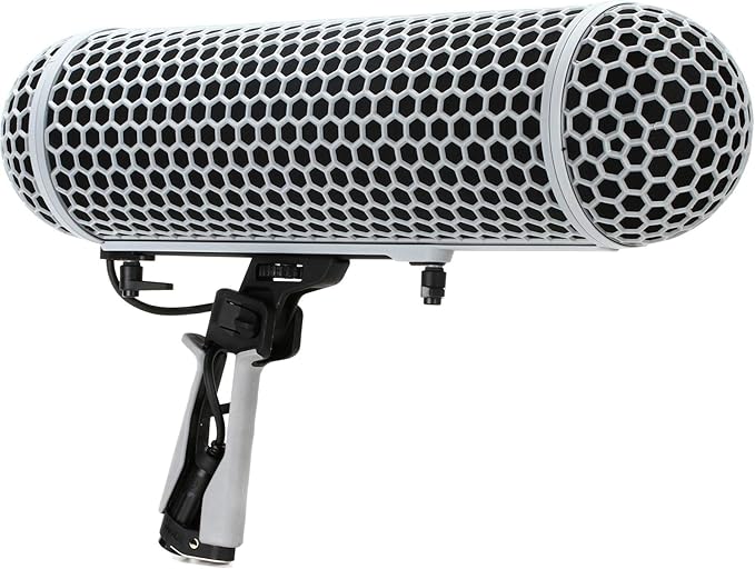 Rode Blimp Windshield and Rycote Shock Mount Suspension System for Shotgun Microphones