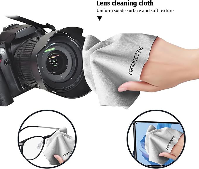 77mm Metal Filter Cap,Lens Cap,Compatible with All Any 77mm with Camera Thread Lens and ND,CPL,UV Filter Accessory.(Front Cover+Rear Cover)+Lens Cleaning Cloth