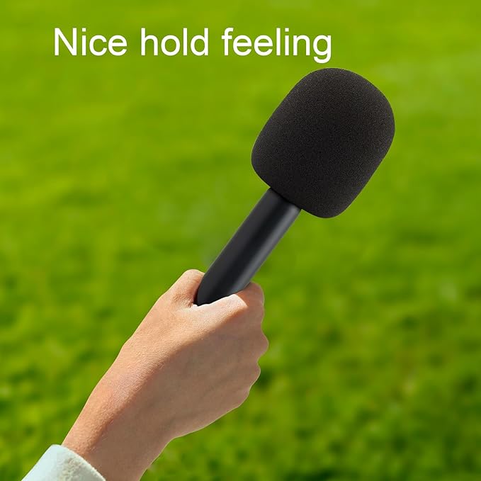 for Dji Handheld Mic Adapter, Stand for DJI/RODE/HOLLYLAND/BOYA/GODOX/ULANZI/Comica and More Wireless Transmitter Holder Interview Go Handle Stick with Cold Shoe Mount