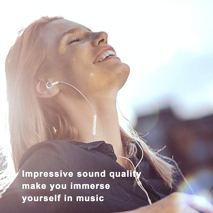 USB C Headphones Wired Type C Earphones for Samsung/Galaxy S26 S25 S24 Plus S23 S22 S21 S20 Note 20 Ultra DAC Magnetic Corded Earbuds for iPhone 15 16 16e 17 Air for Apple/Android Ear Buds White