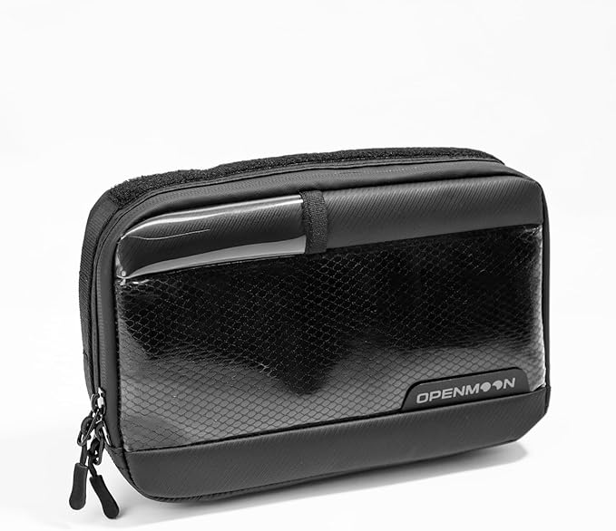 OPENMOON Translucent Storage Electronics & Camera Accessories Pouch - Cable Organizer Gear Accessories Pouch Travel Camera Essentials - S thick version