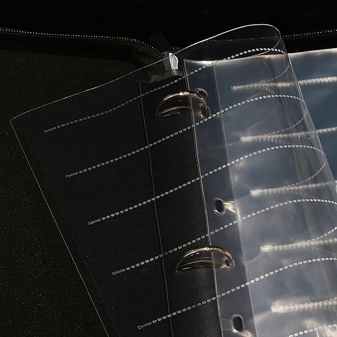 100 Pcs 35mm Film Negative Sleeves Film Negative Storage Presentation Materials 35mm Size Negative Pages Holds Seven Strips of Six Frames Help You Collect and Organize Film