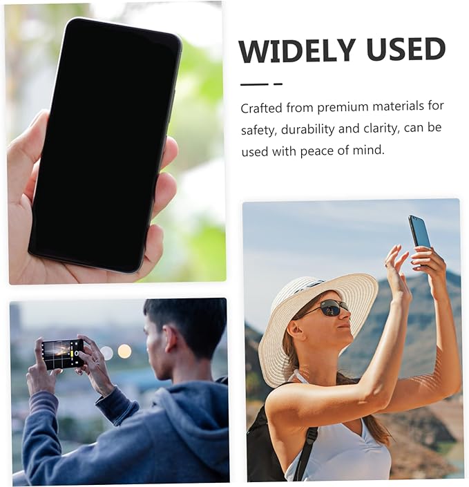 Homoyoyo Phone Lens Cell Phone Mobile Phones Phone Macro Lens for Phone Clip on Phone Lens Phones Lens Clip on Smartphones Lens Multifunction Aluminum Alloy Telephone