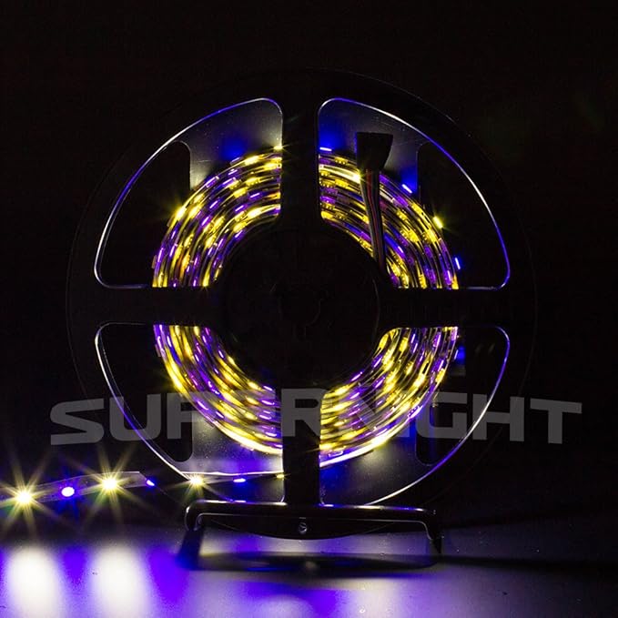 SUPERNIGHT 5050 RGBW LED Strip Lights-16.4ft 300 LEDs, Color Changing LED Lights for Valentine, Wedding Sparklers, Christmas Lights, Indoor Decoration