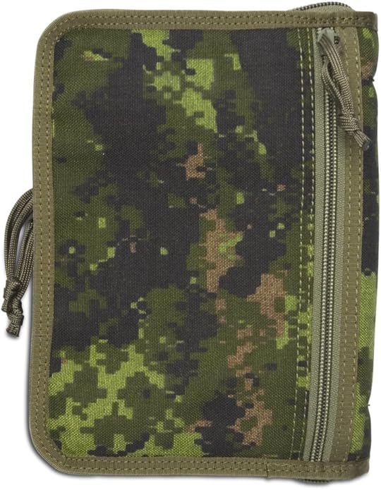 Tactical Notebook Covers | Field Data Cover System | Heavy Duty Zippered Organizer | Fits Notebooks 5” x 7.5” to 5.5” x 8.25"