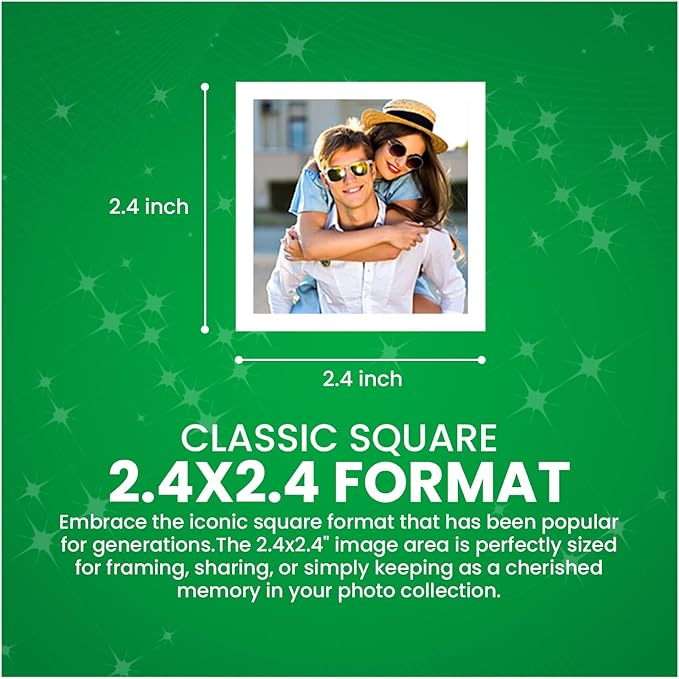 Fujifilm Instax Square Instant Film - 20 Exposures (20 Sheets) - for Fujifilm instax Square Instant Camera + BluebirdSales Microfiber Cloth Value Bundle