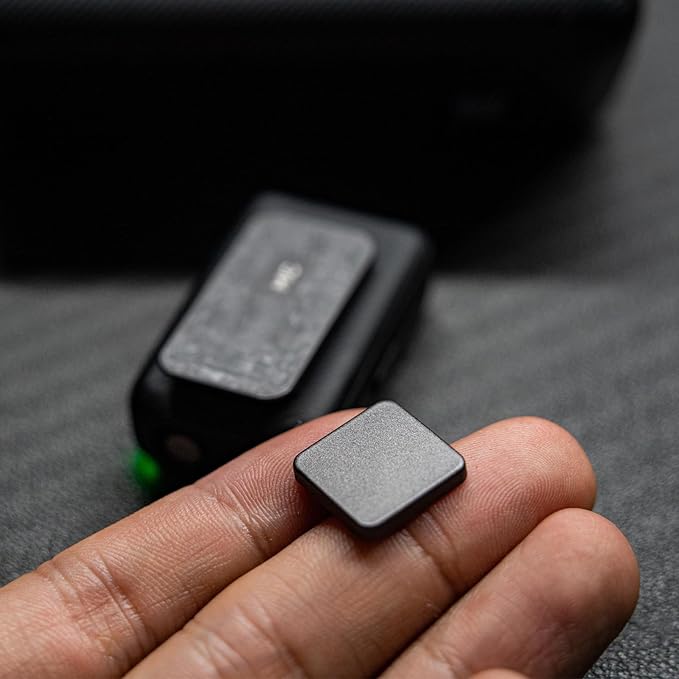 Original Mic Clip Magnet(Pair) for DJI Wireless Transmitter: Easy Attachment and Seamless Wearing(Not Logo)