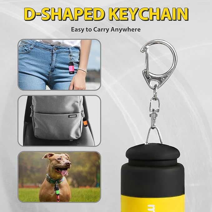 6-Pack Small Keychain Flashlights, LED Pocket Keychain Light with White Light, Waterproof USB Rechargeable Mini Flashlights in Bulk for Kids and Adults Emergency, Camping, Night Reading