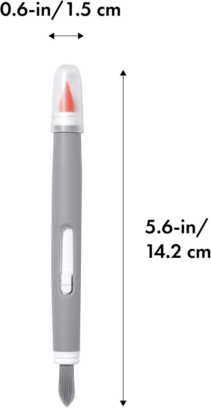 OXO Good Grips Electronics Cleaning Brush, Orange, One Size (Pack of 3)