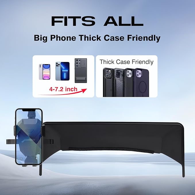 Car Phone Holder for 2022-2025 BMW X3/X4 Accessories,Adjustable GPS X3 Phone Mount ONLY for 12.3-inch Screen,Hands-Free Ultra Stable X4 Air Vent Phone Stand