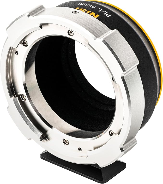 NiSi- Athena PL-L Mount Lens Adapter - High Precision Converter for Using PL Lenses on Leica L Mount Cameras - Enhanced Cinematic Performance and Creative Flexibility - Camera & Photography Accessory