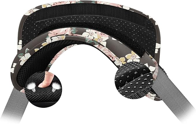 ZINZ Universal Shoulder Pad with Ultra Thick Cushion for Bag Luggage Bag Crossbody, Plus Long & Anti-Slip & Breathable,Dark Rose