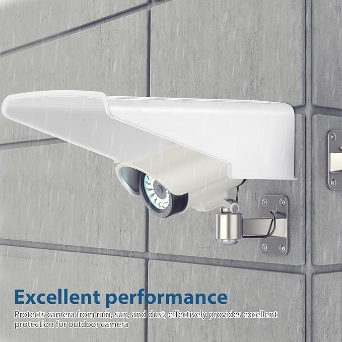 Generic Outdoor Security Camera Cover Rainproof Sunshade Protector Universal Camera Rain Cover for CCTV Dome Bullet