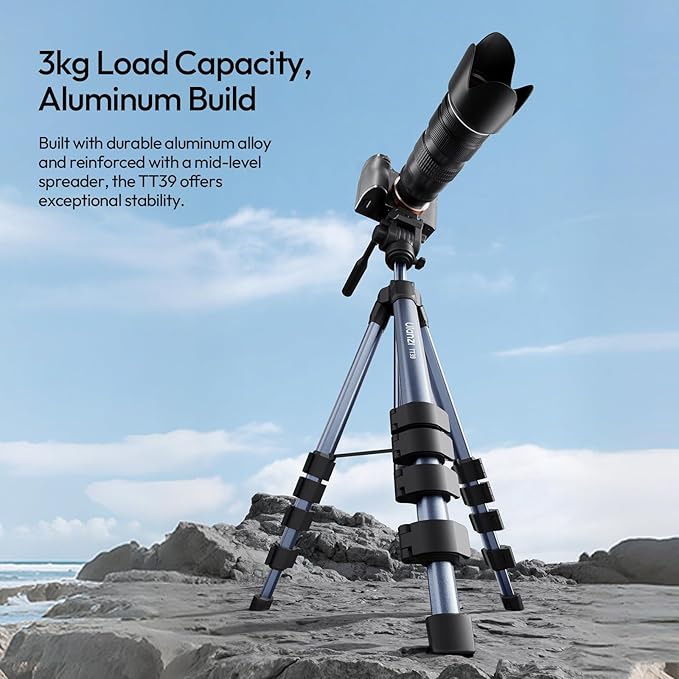 ULANZI HD02 Magic Arm Super Clamp Kit and TT39 Travel Tripod