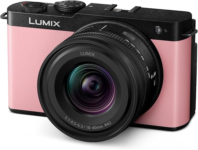 Panasonic LUMIX S9 Full-Frame Mirrorless Camera with S 18-40mm F4.5-6.3 Lens, Compact, Lightweight Body, Perfect for Social Media and Travel, DC-S9NP9