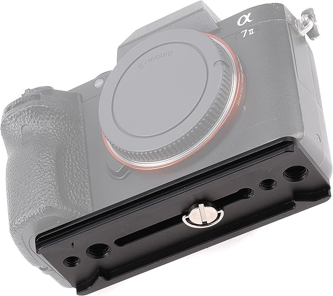 Fotga 115mm/4.5in Camera Mount Quick Release Plate for DJI Ronin SC Gimbal Stablilizer,Compatible Arca Swiss Tripod Ball Head Clamp PU115