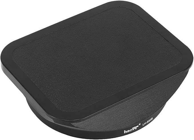 Haoge LH-S24B Bayonet Square Metal Lens Hood Shade with Cap for Sony FE 24mm F1.4 GM SEL24F14GM Wide Angle Prime Lens