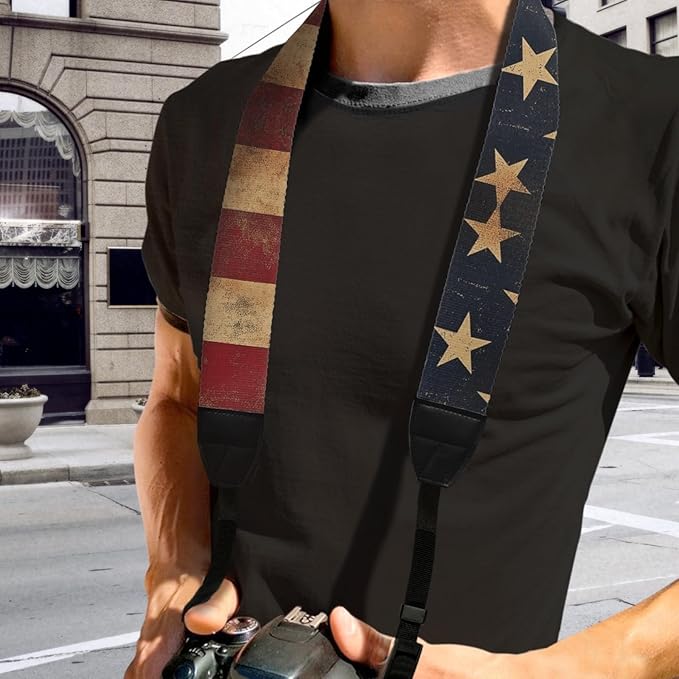 GLENLCWE Camera Strap, Camera Strap for Photographers Neck Strap Replacement Fit Most Cameras