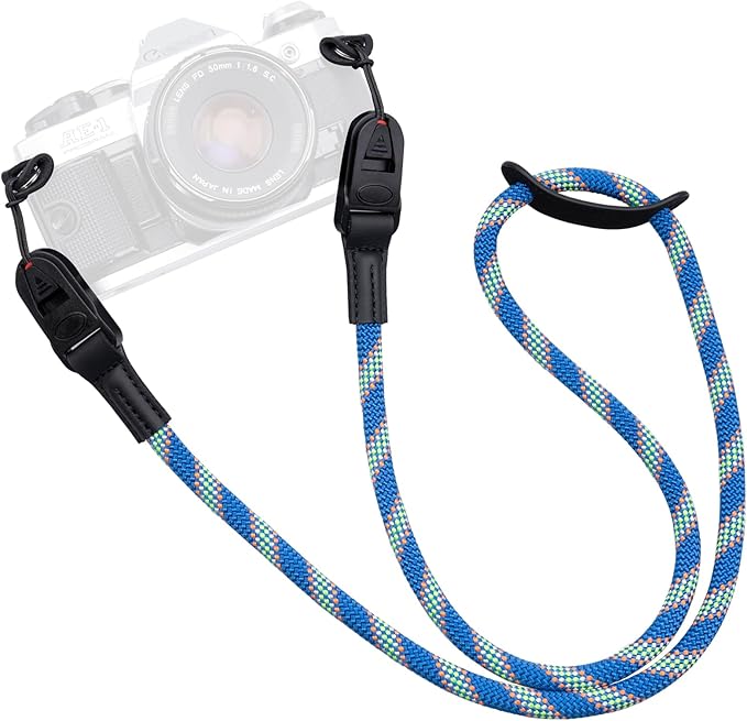 Camera Strap Rope,Quick Release Vintage Cute QD Nylon Neck Shoulder Straps for Photographers Film DSLR