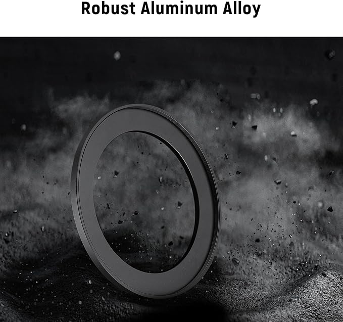 NEEWER 58-82mm Step Up Ring Adapter (2 Pack) with Cleaning Cloth, Ultra Slim Aluminum Alloy Lens Filter Adapter Ring for 58mm Camera Lens to Use 82mm Filter