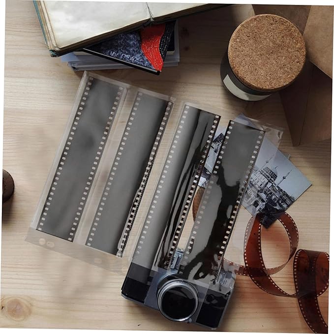10pcs Document Pouches with Heavy Duty Protectors for Film Negative Storage Compatibility for Organizing Binders for Collectors and Family Historians