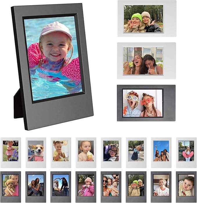 CAIYOULE for Fujifilm Mini Photo Frame for Instax Mini 12/11/EVO/SE/8/7+/99 3'' Film - for Polaroid 2x3 Picture Frame Small Wallet Size Frames（20Pack）