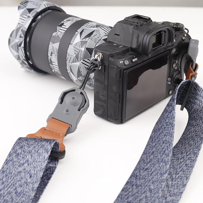 Pukoko Camera Wrist Strap for Photographers with Quick Release Adjustable Quick Release Camera Hand Strap