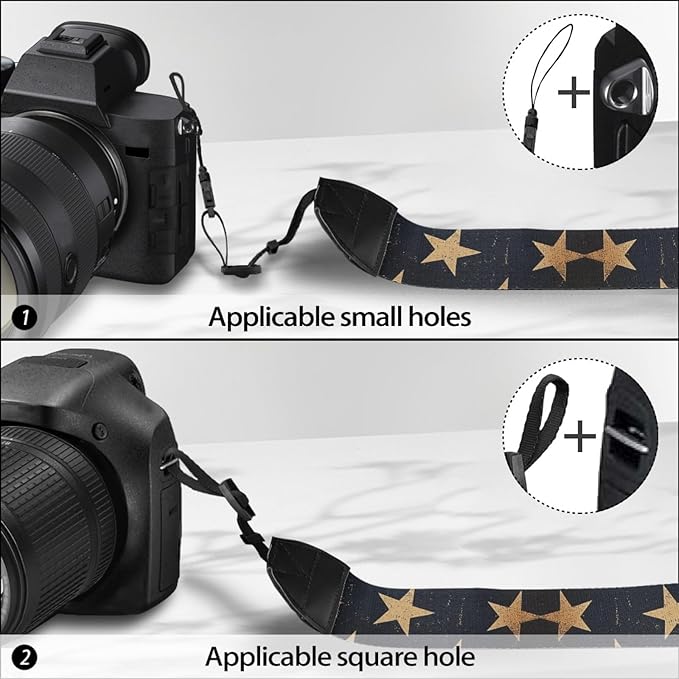 GLENLCWE Camera Strap, Camera Strap for Photographers Neck Strap Replacement Fit Most Cameras